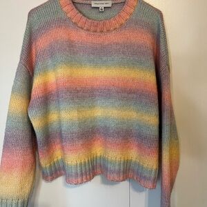 Multicolor Striped Women's Sweater